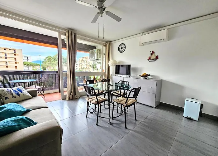Saint-cyprien : T2 Avec Terrasse, Clim Et Parking, Pres De La - Fr-1-309-470 Apartamento Saint-Cyprien (Pyrenees-Orientales)
